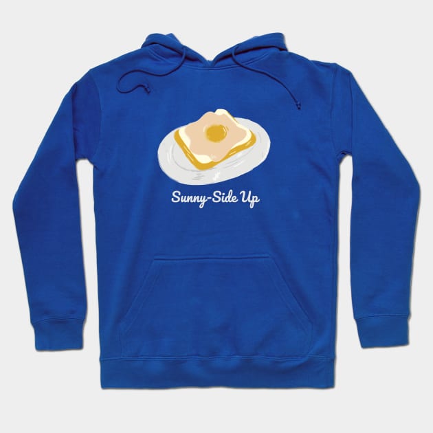 Sunny side-up egg Hoodie by 1stofjanuary